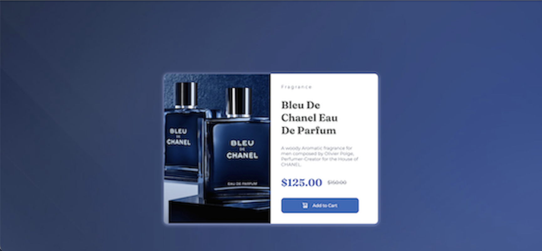 Chanel Product Page